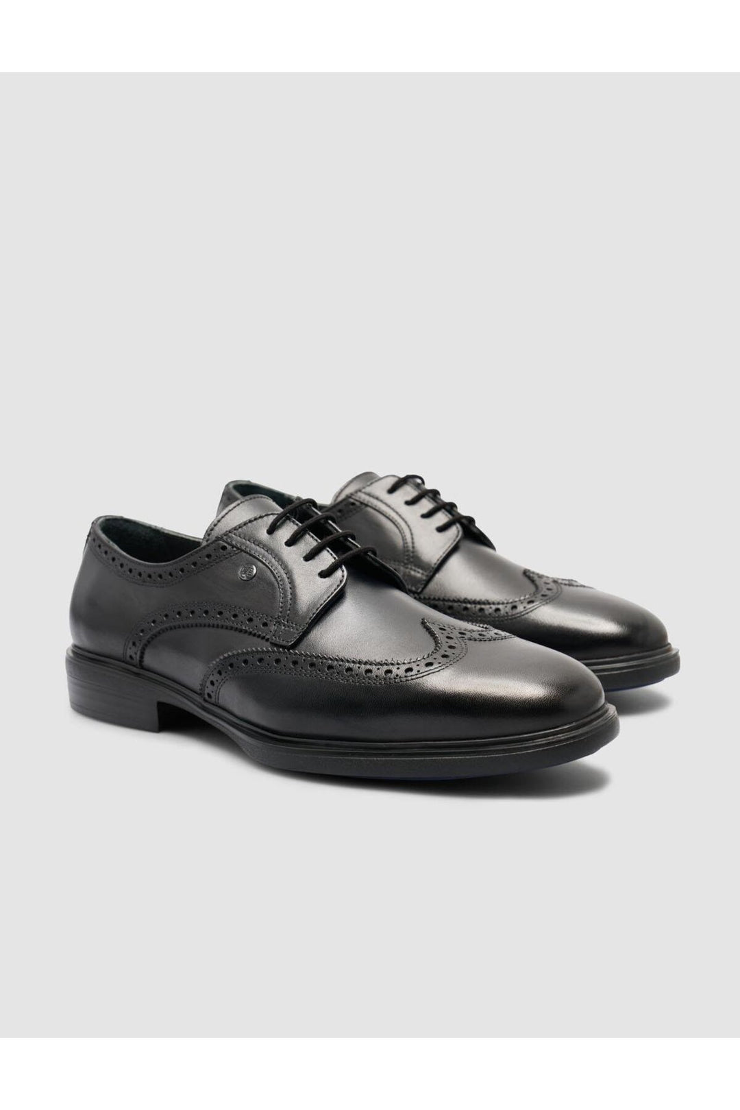 Cabani Shoes %100 Cuir Véritable Noir Chaussures Classiques Pour Hommes - Multicolore
