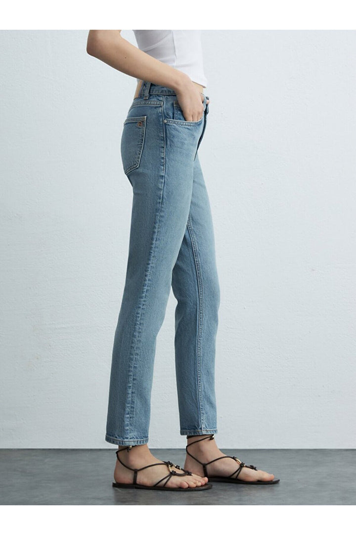 LTB Jean taille haute coupe slim Rebecca