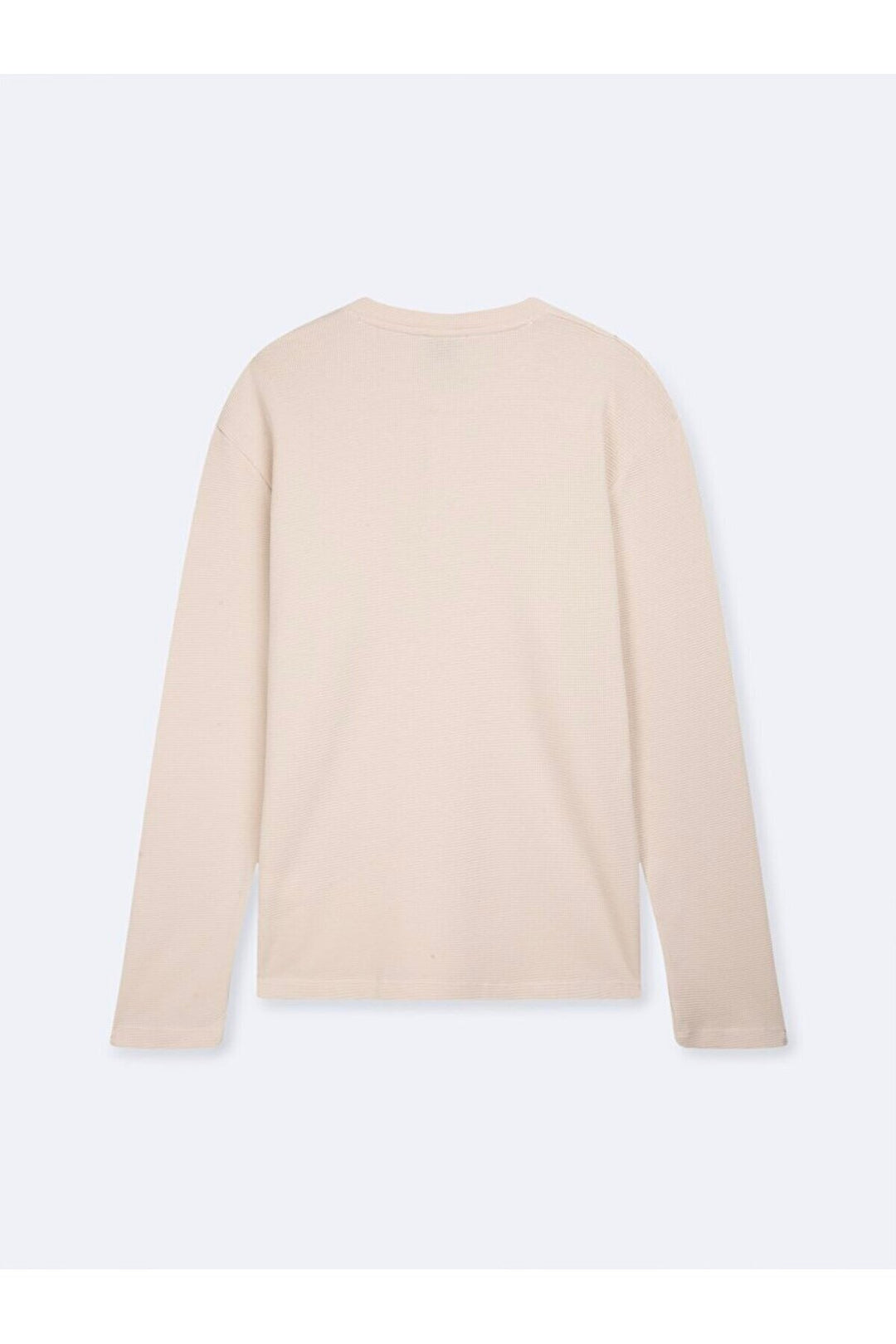 LTB Sweat-shirt crème boutonné sur le devant à manches longues