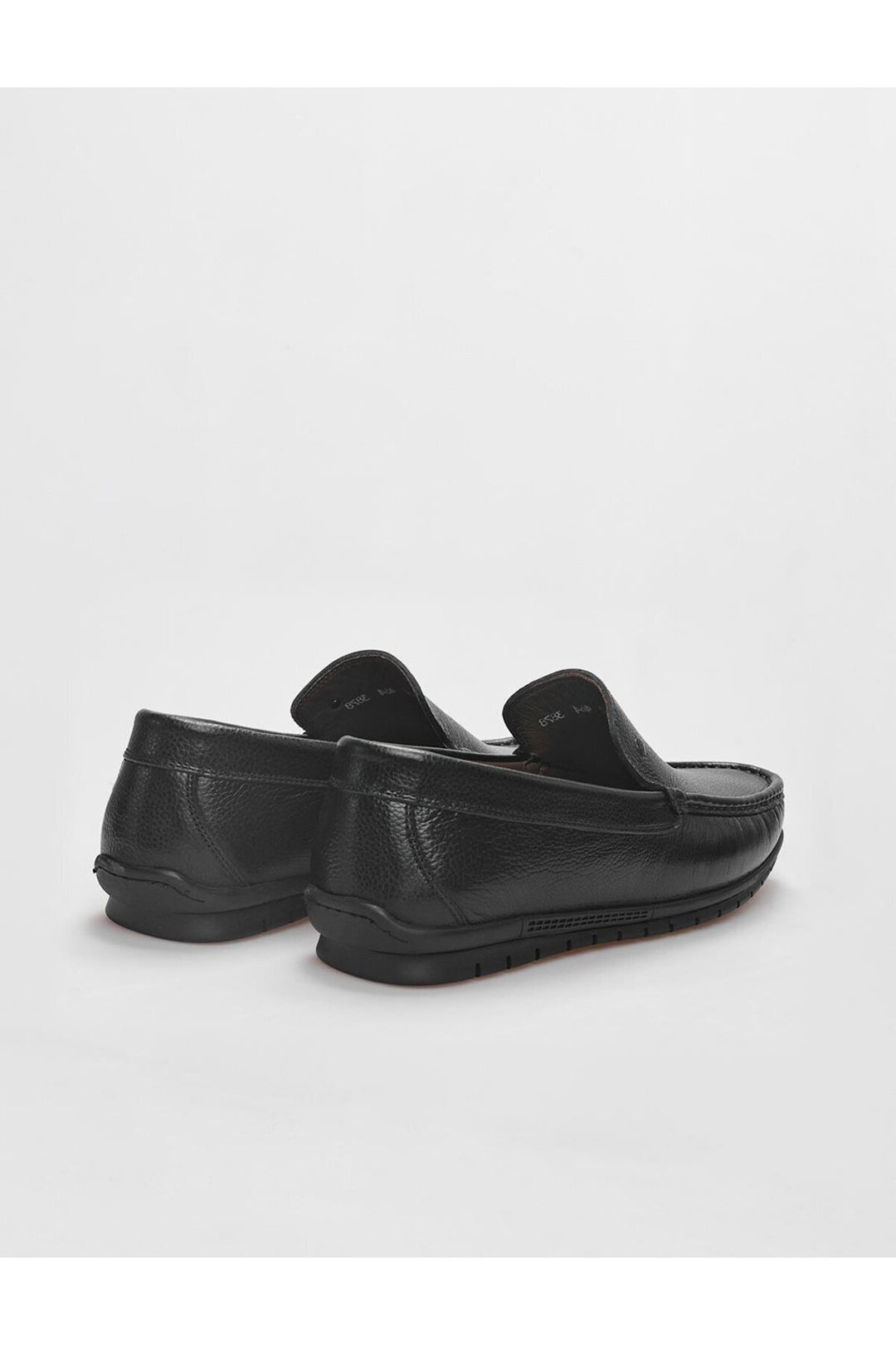Cabani Shoes Mocassin homme en cuir véritable noir - Noir