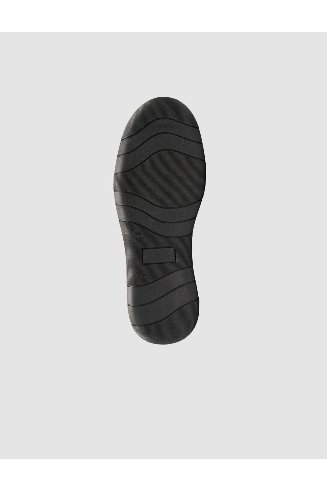 Cabani Shoes Chaussures pour femmes en cuir véritable mélangé en daim noir à 100% - Noir