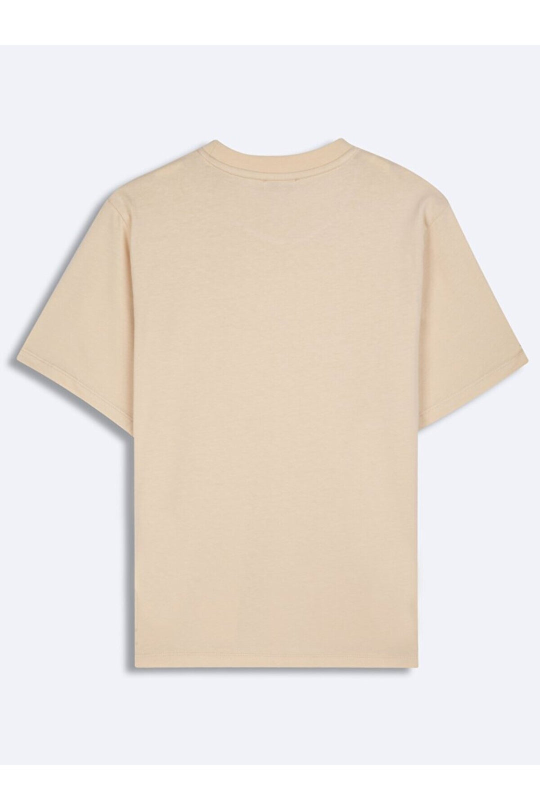 LTB T-shirt classique beige à col zéro