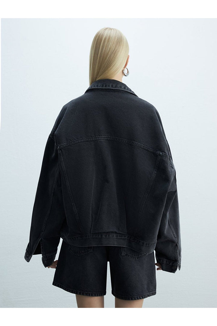 LTB Veste en jean oversize Celia L