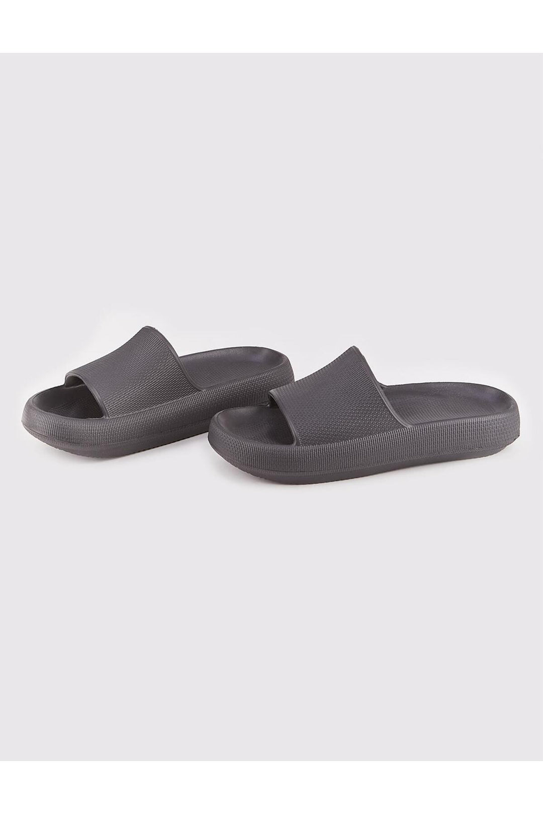Cabani Shoes Sandale plate noire femme - Multicolore