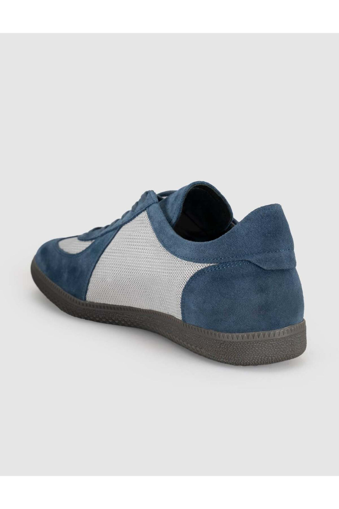 Cabani Shoes Chaussures de sport décontractées pour hommes en cuir véritable bleu - Multicolore