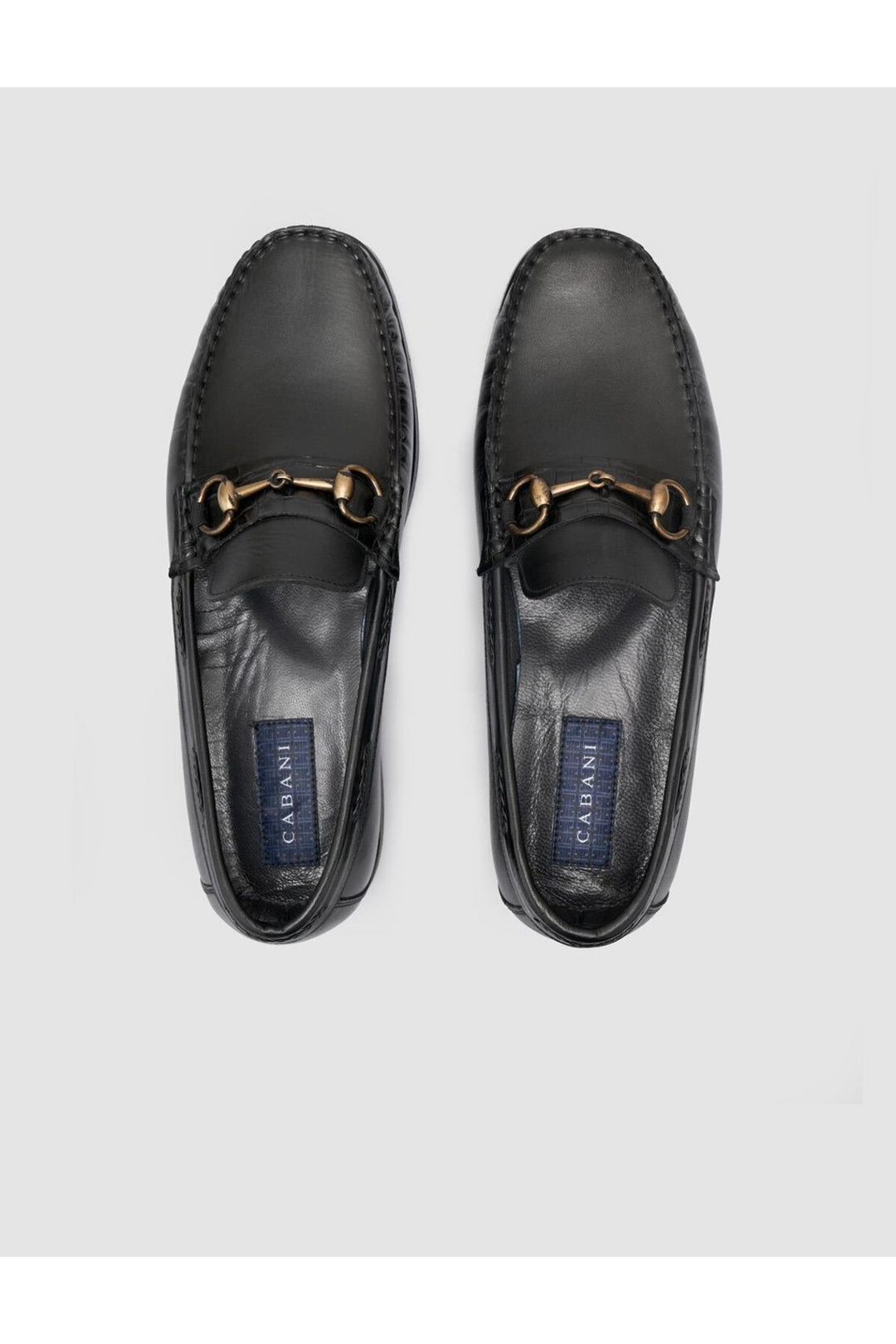 Cabani Shoes %100 Cuir véritable Chaussures classiques pour hommes Marron - Noir