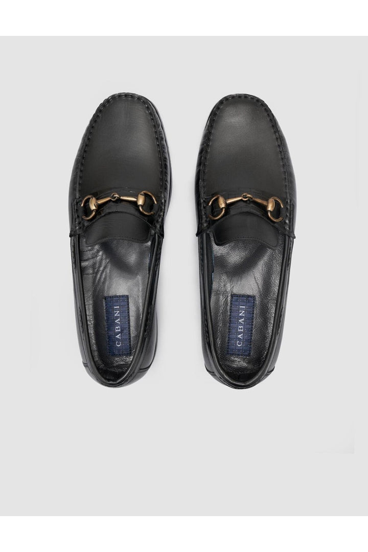 Cabani Shoes %100 Cuir véritable Chaussures classiques pour hommes Marron - Noir