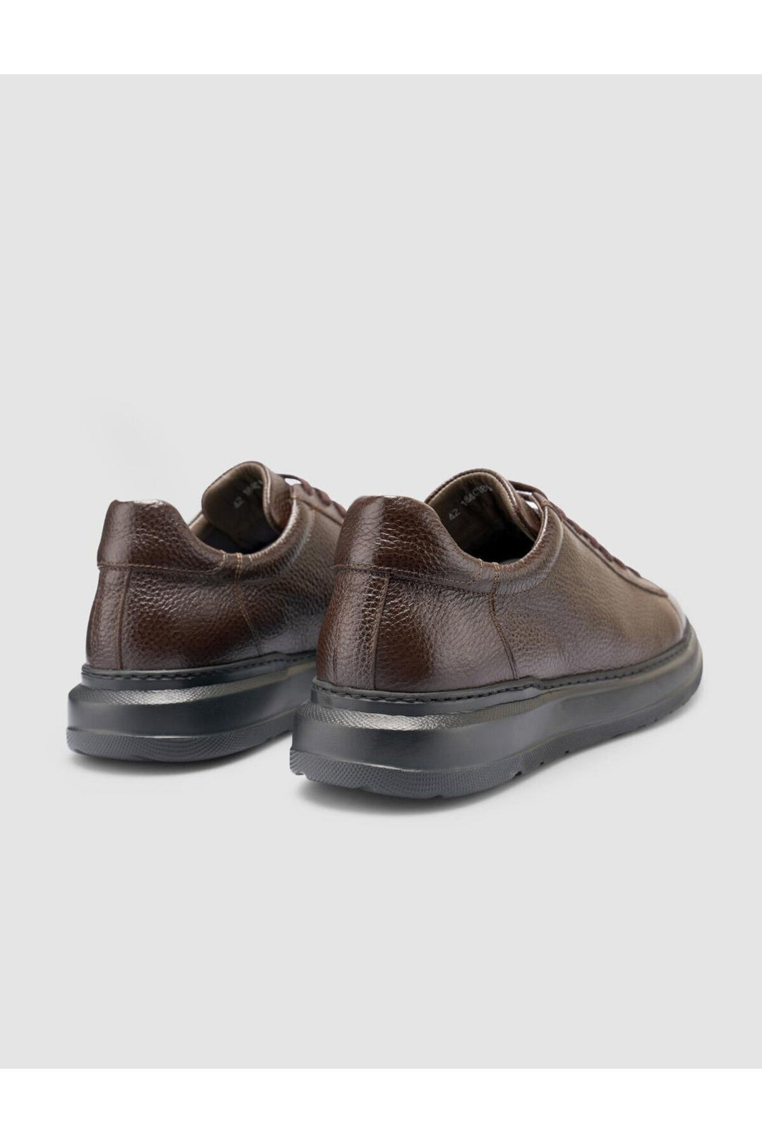 Cabani Shoes %100 Cuir véritable Chaussures de sport pour hommes Marron - Marron