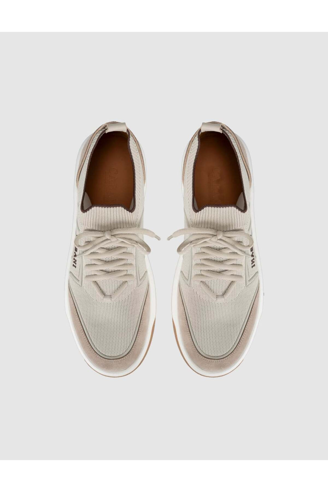 Cabani Shoes Sneaker quotidien pour homme avec détails en tricot - Multicolore