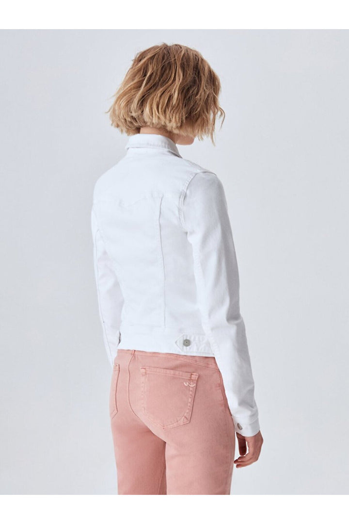 LTB Dean X Veste en Jean Coupe Droite - Blanc_100