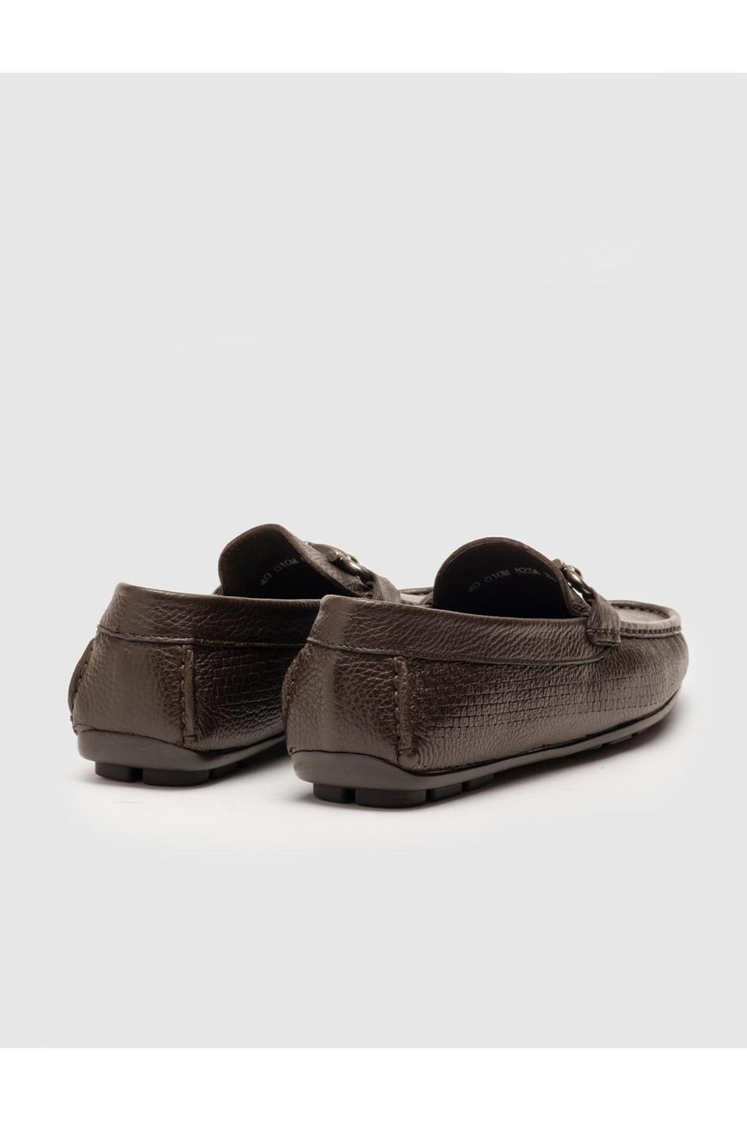 Cabani Shoes Chaussures pour hommes en cuir véritable marron - Marron