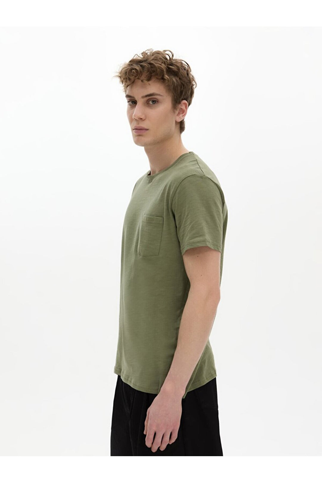 LTB T-shirt vert avec poche