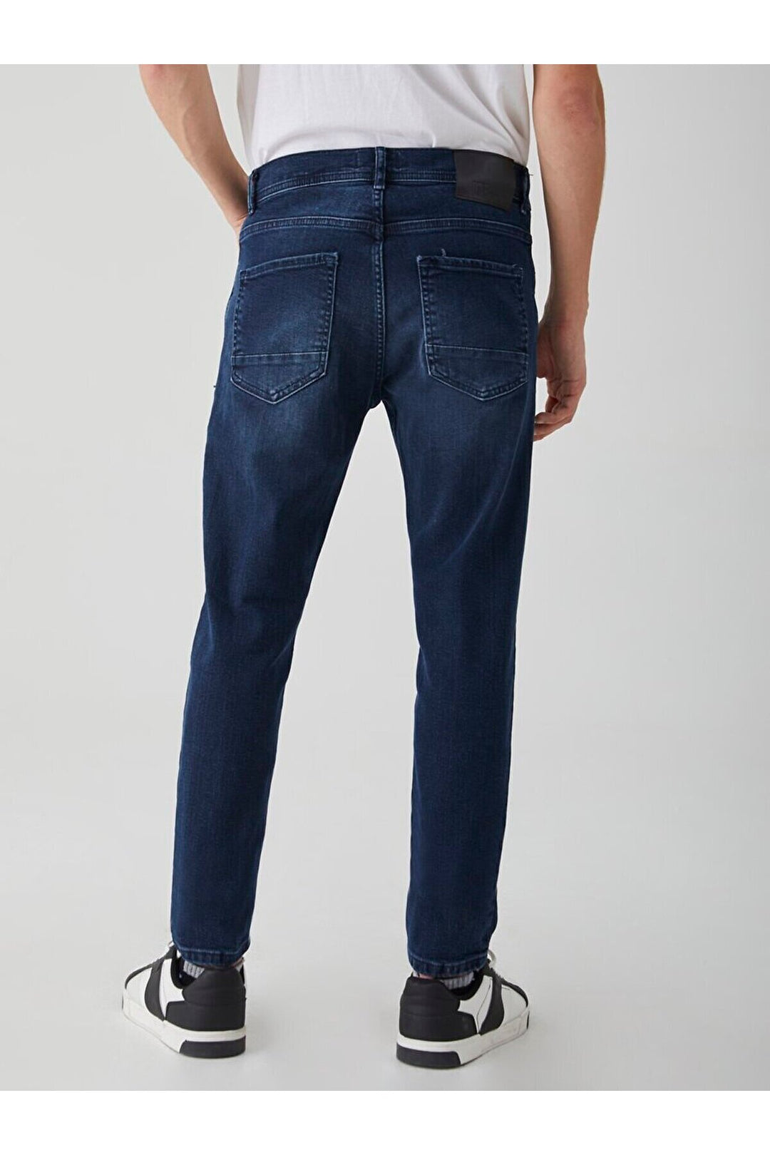 LTB Pantalon super skinny Jumy mi-hauteur - Bleu_54433