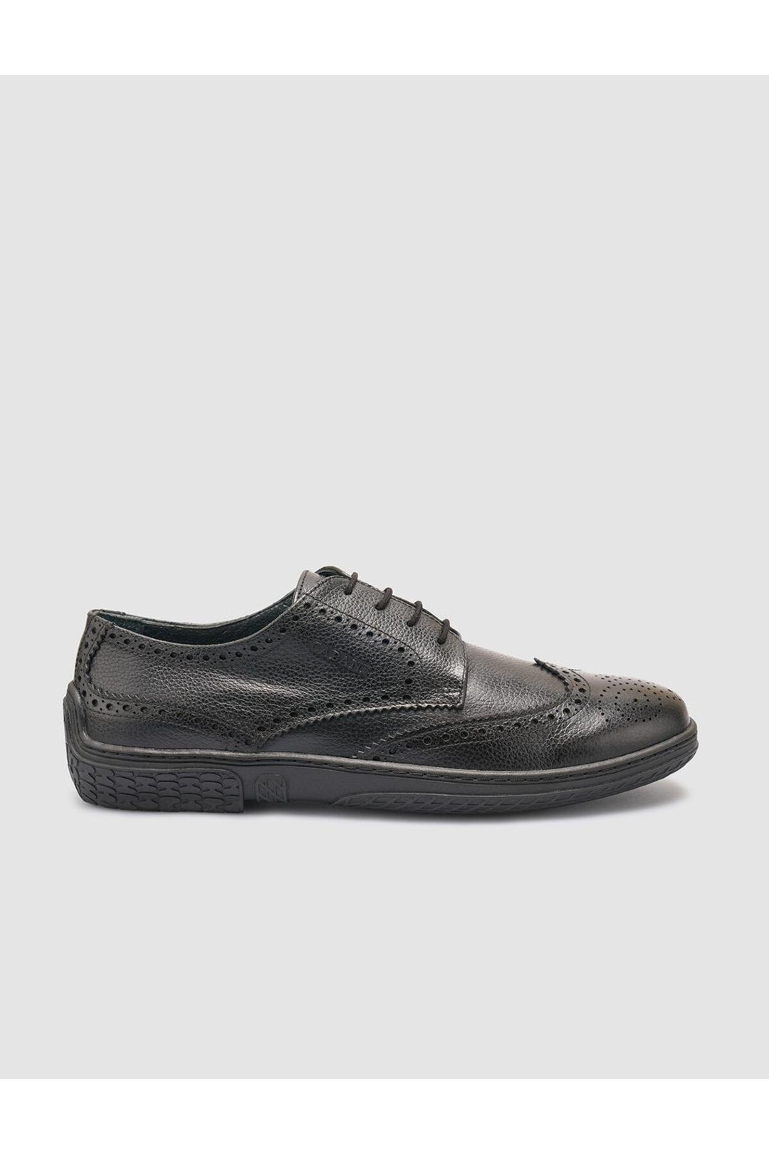 Cabani Shoes Chaussures de ville pour hommes en cuir véritable noir 100% - Multicolore