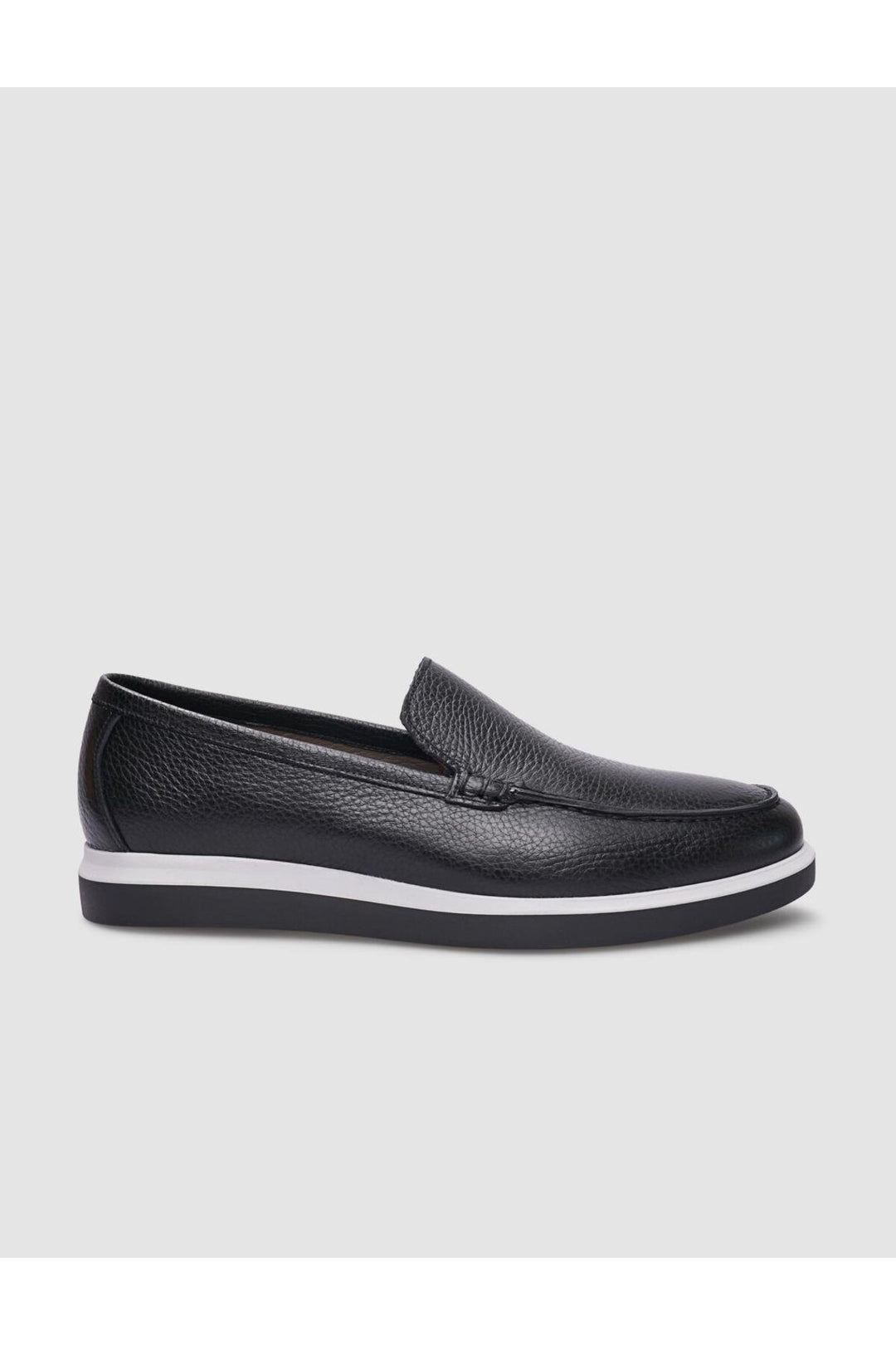 Cabani Shoes Chaussures de ville pour hommes en cuir véritable noires - Noir