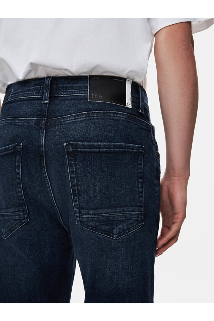 LTB Nouveau pantalon en jean Smarty à taille mi-longue - karişik_55940