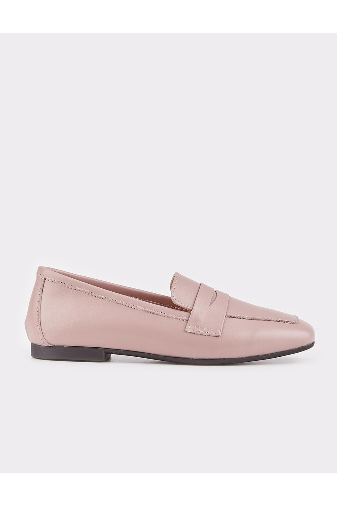 Cabani Shoes Chaussures pour femmes mocassins en cuir véritable rose - Rose