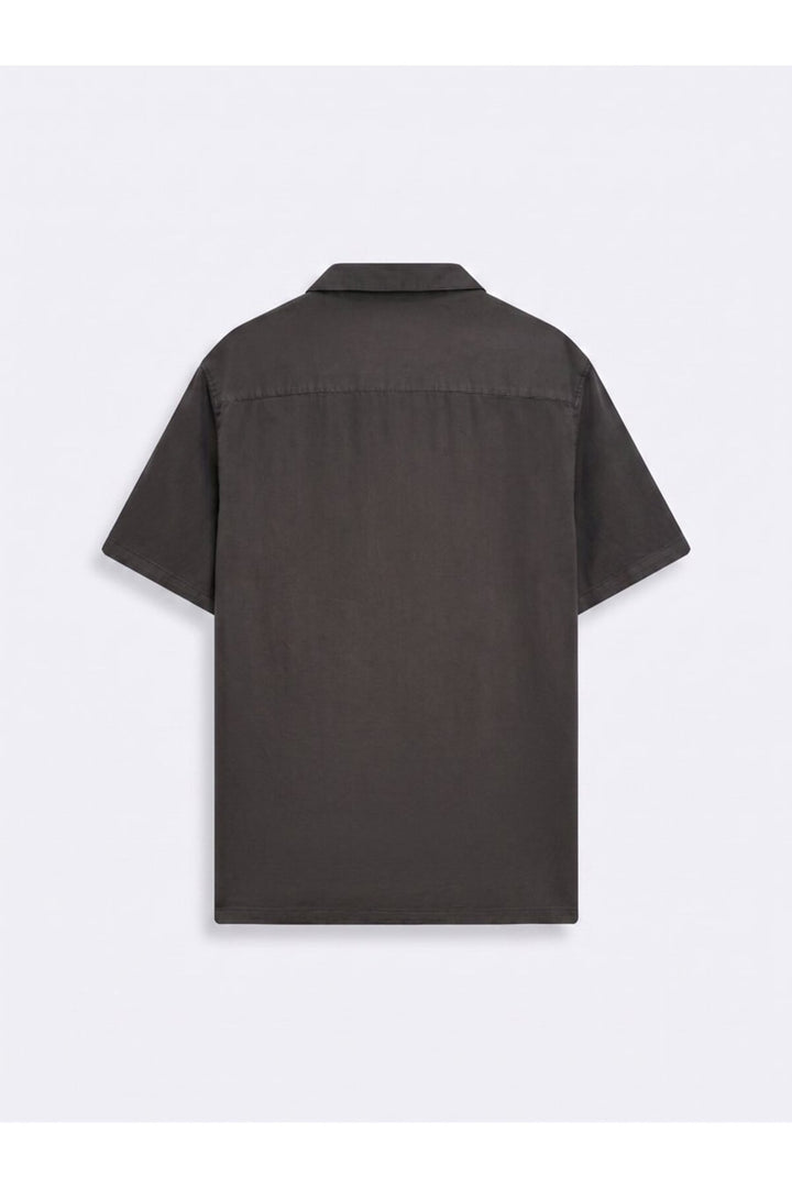 LTB Chemise Anthracite À Boutons Avec Poches Avant - Anthracite
