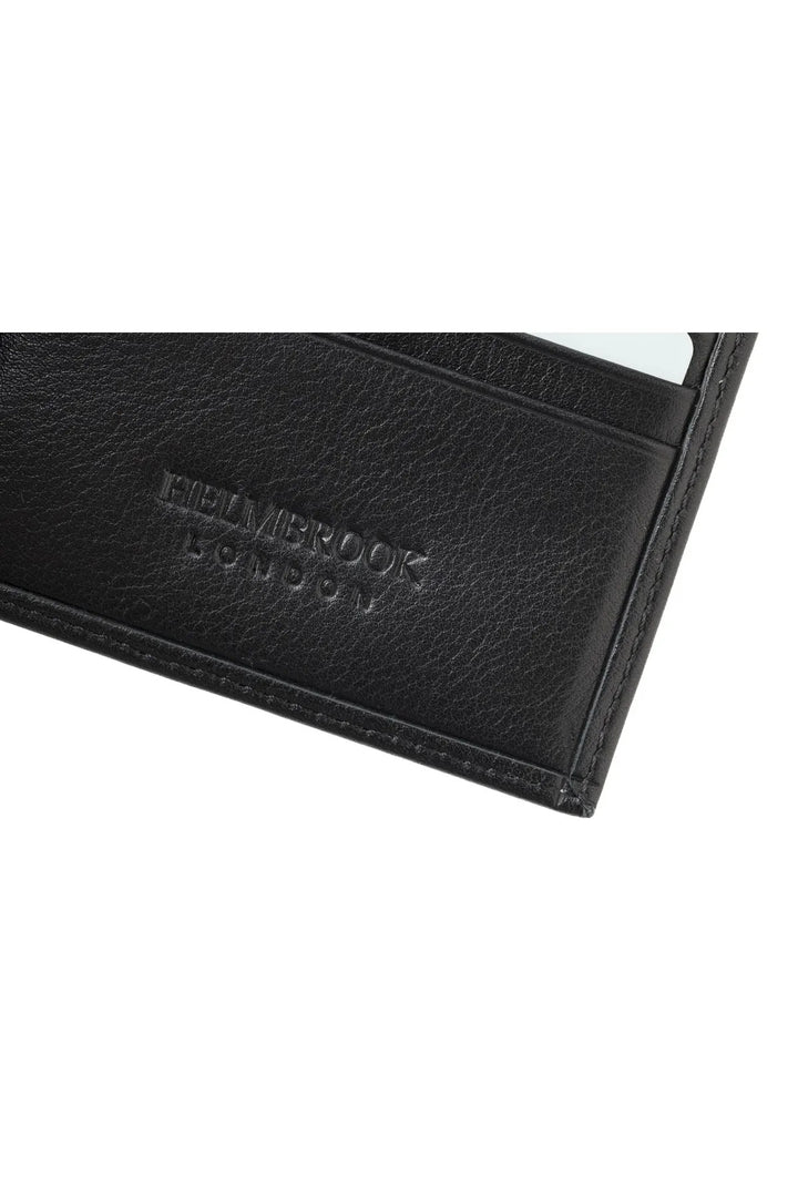 Helmbrook Portefeuille en Cuir Véritable Homme Multi-Baie RFID Protégé Colin Noir
