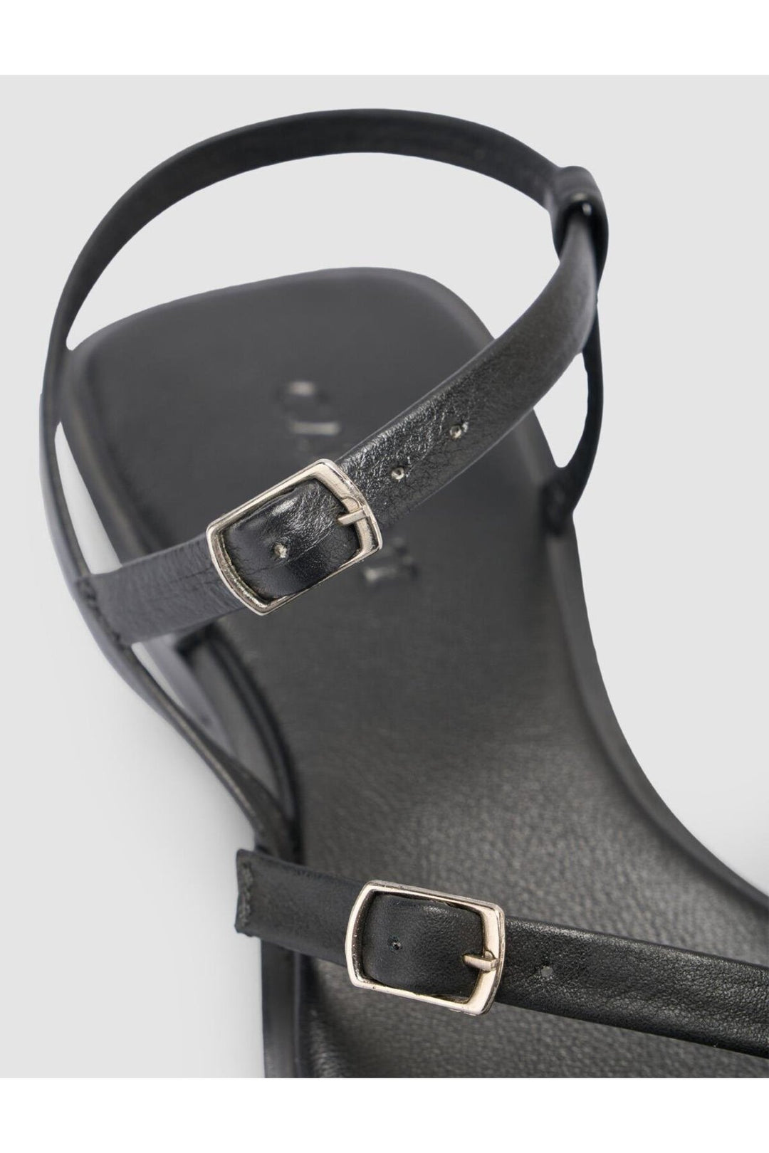 Cabani Shoes %100 Cuir véritable Sandales noires pour femmes - Multicolore