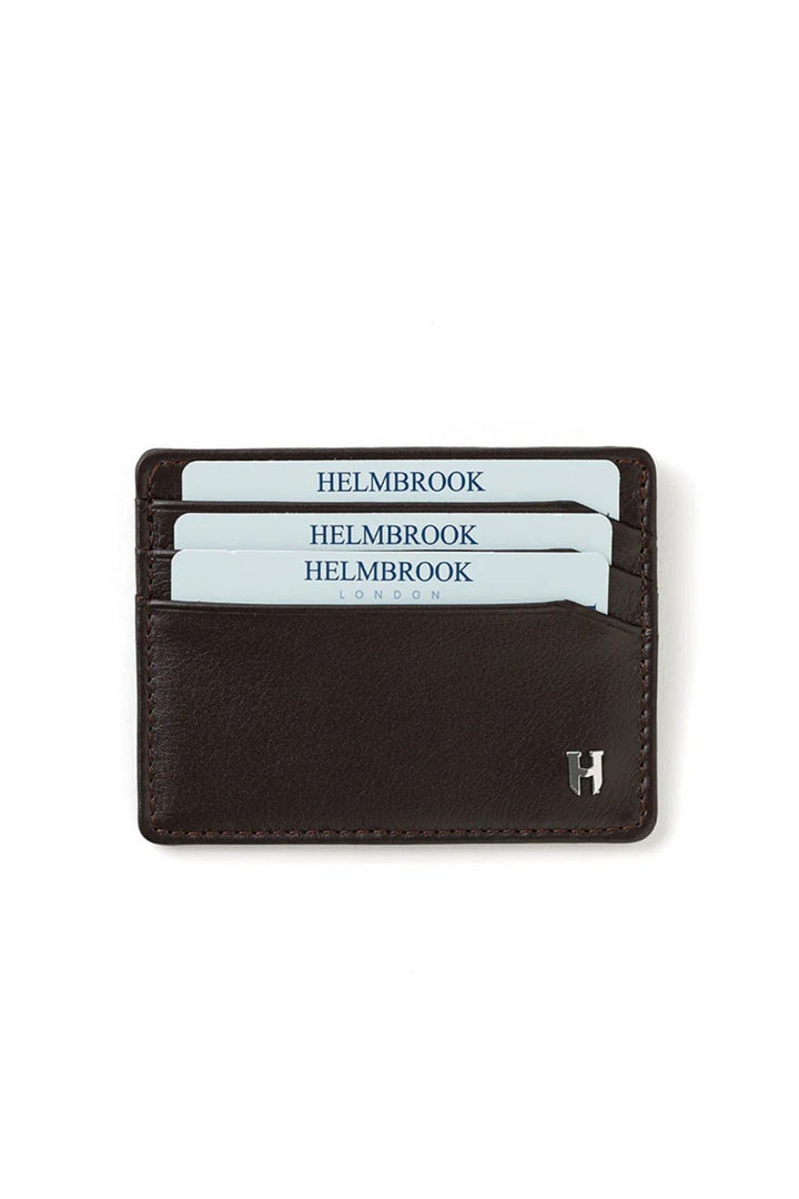 helmbrook Porte-cartes slim en cuir pour homme de Drew