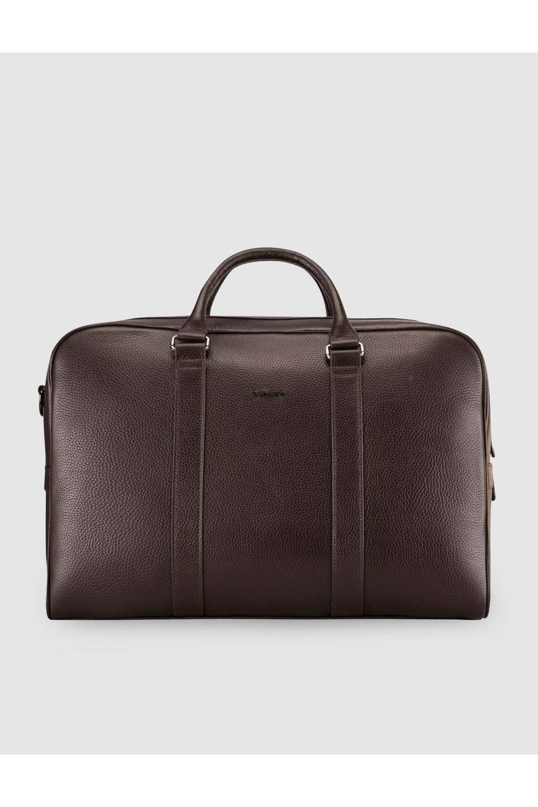 Cabani Shoes Sac en cuir véritable marron pour homme, à main et de voyage. - Multicolore