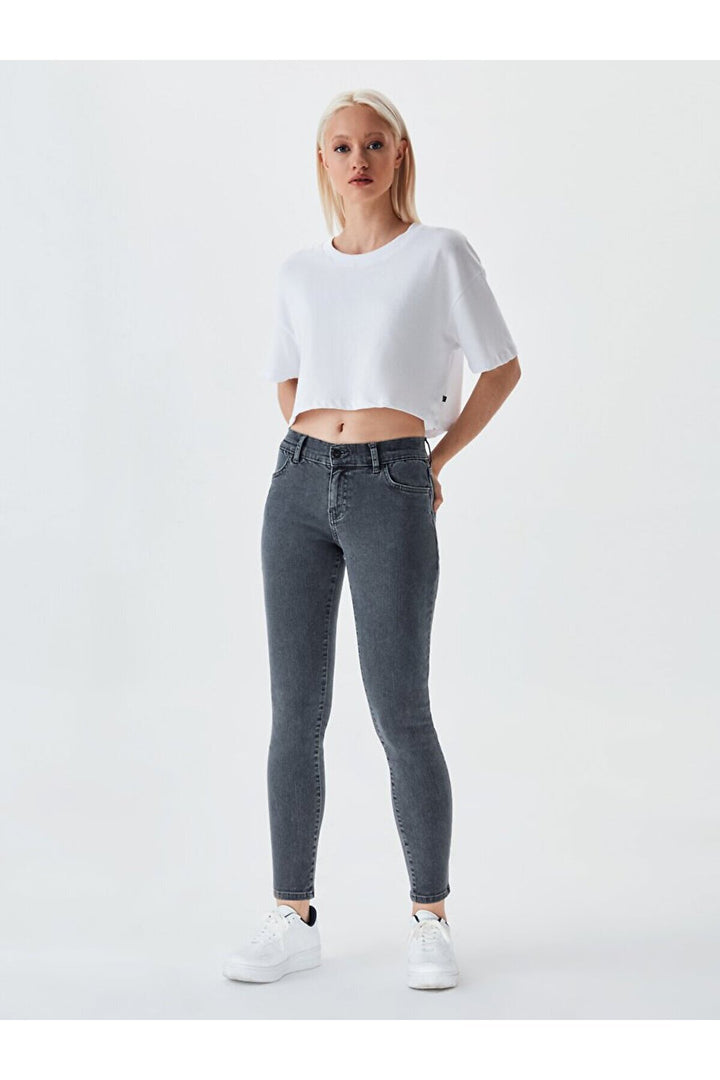 LTB Pantalon Lonıa Tall Mıd Rıse Super Skınny