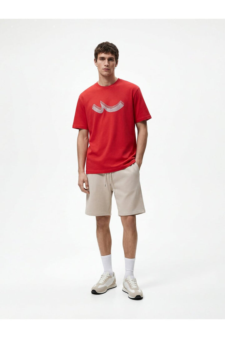 LTB Short Crème Tricoté Basique - Crème