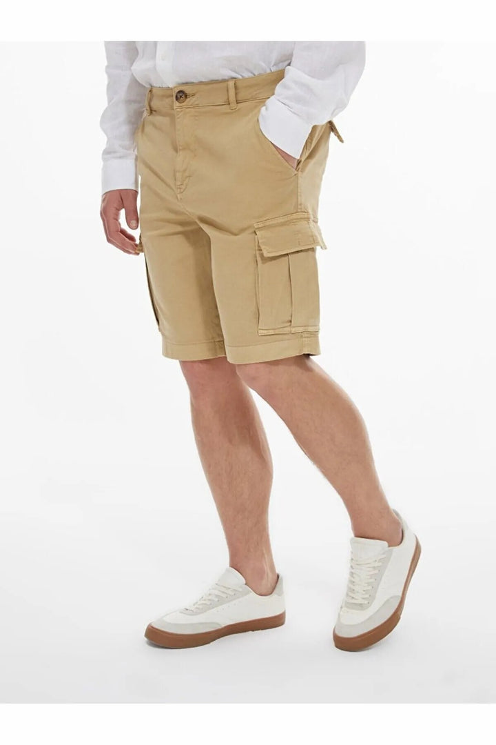 LTB Short Basic Gabardine Regular Cargo Beige