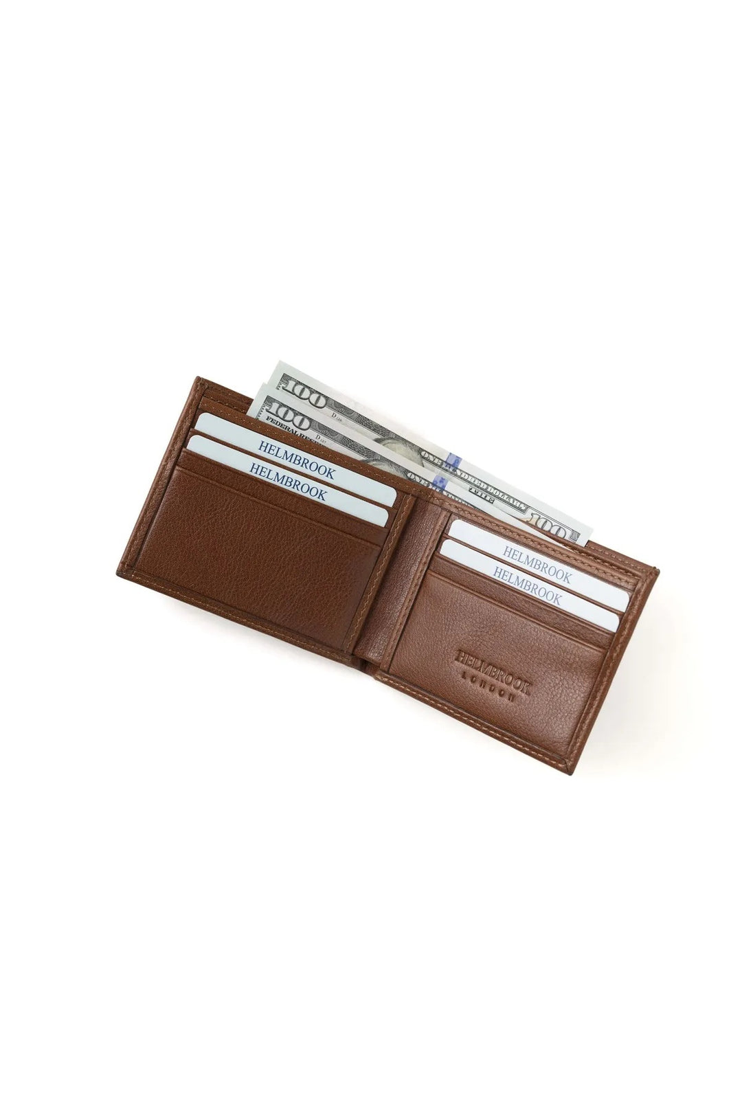 helmbrook Portefeuille en Cuir Véritable Homme Multi-Baie RFID Protégé Dean Tan