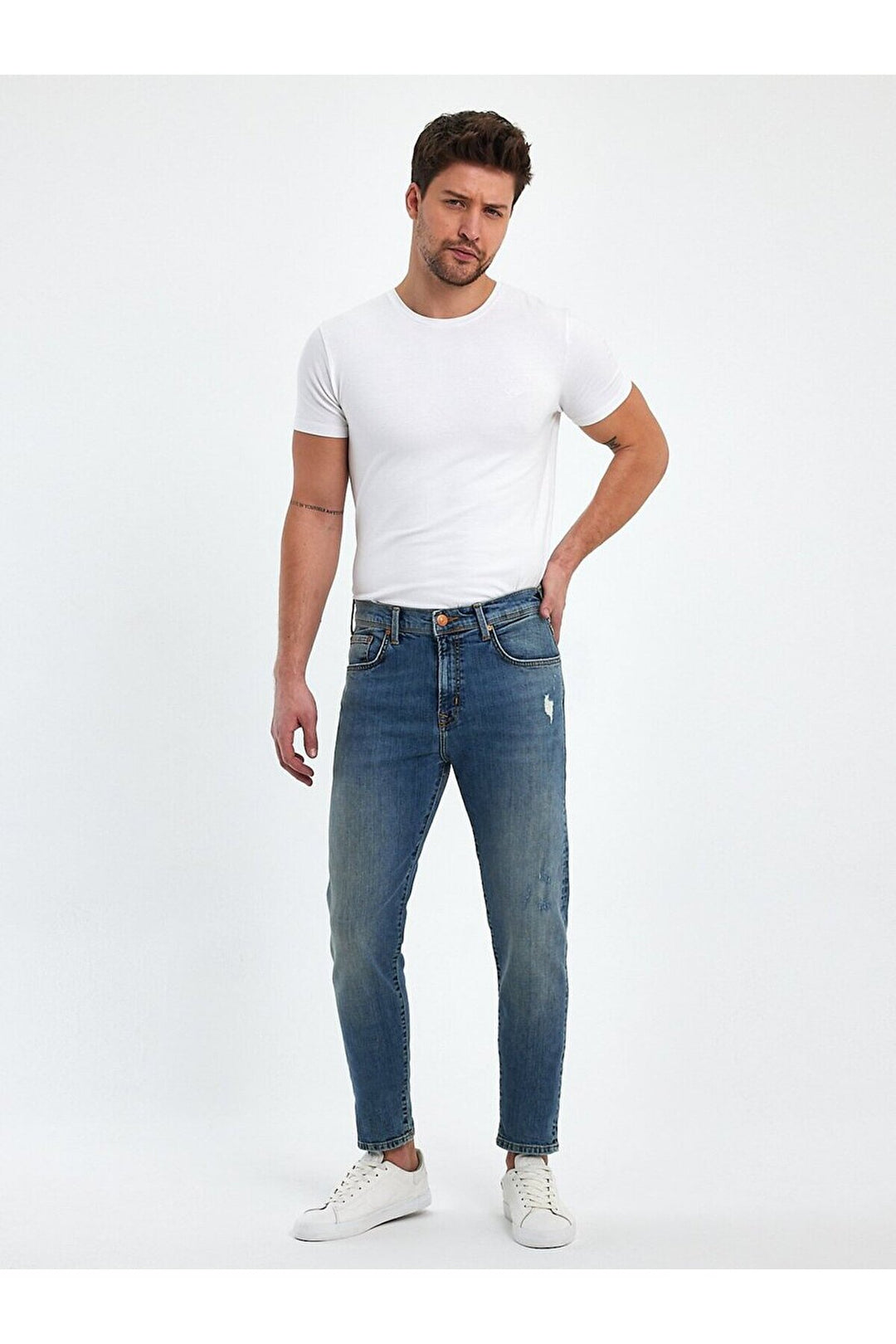 LTB Pantalon en jean Diego X Y à taille moyenne et à jambes étroites