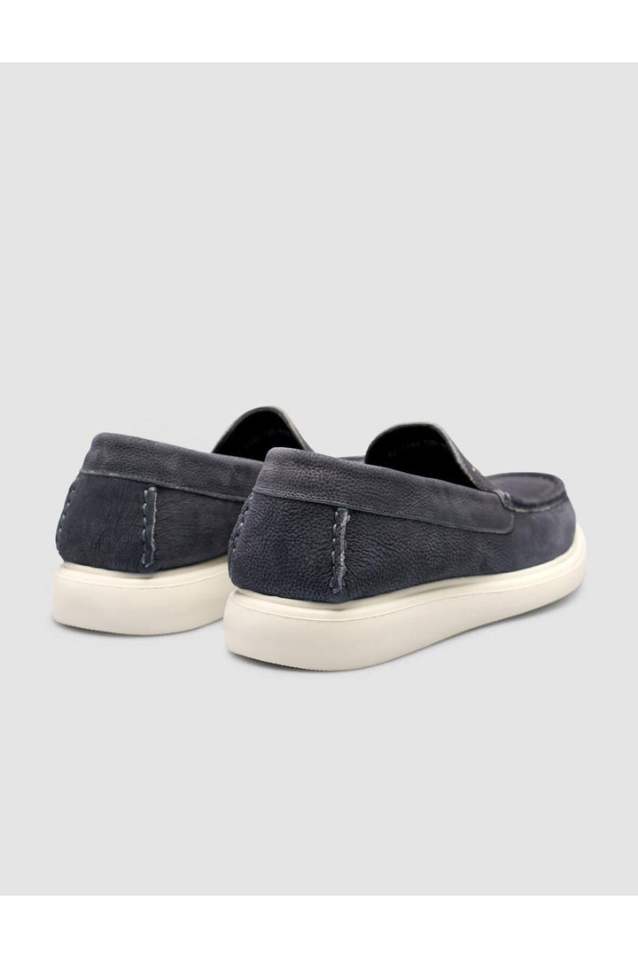 Cabani Shoes Chaussures Loafer pour hommes en Nubuck Fumé - Anthracite