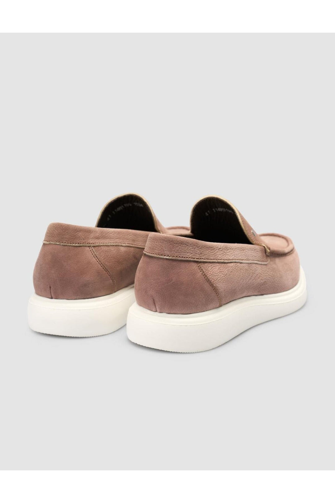 Cabani Shoes Mocassins pour hommes en nubuck tabac - Tabac