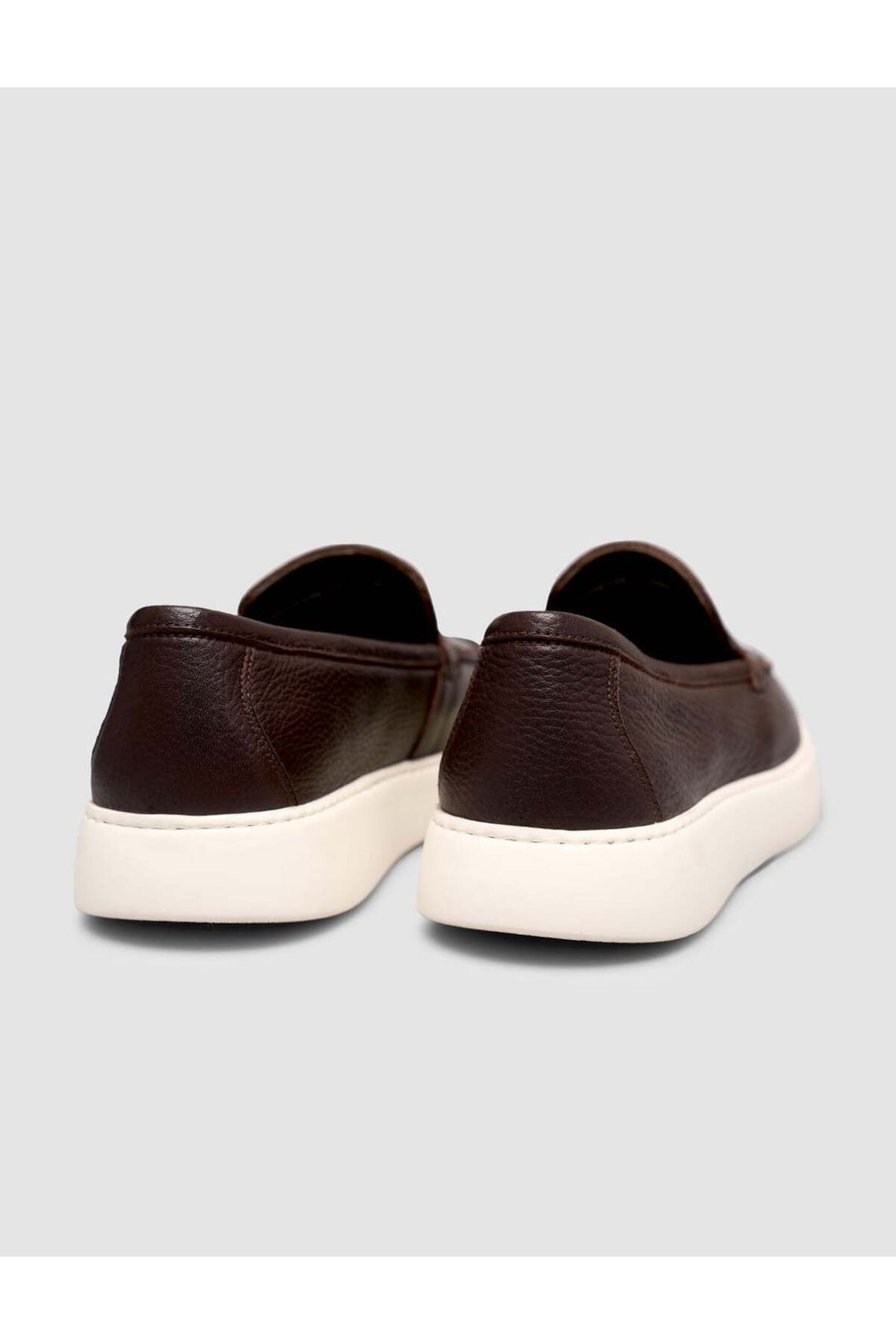 Cabani Shoes Chaussures Loafer pour hommes en cuir de veau véritable marron - Multicolore