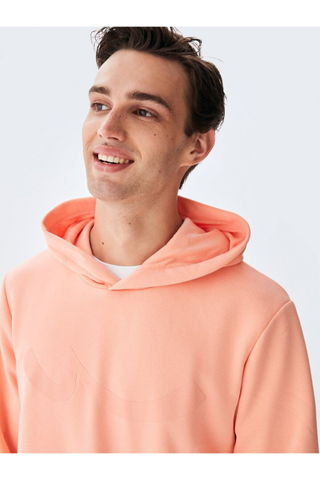 LTB Sweat à capuche Tinned Zipless Regular Fit Orange
