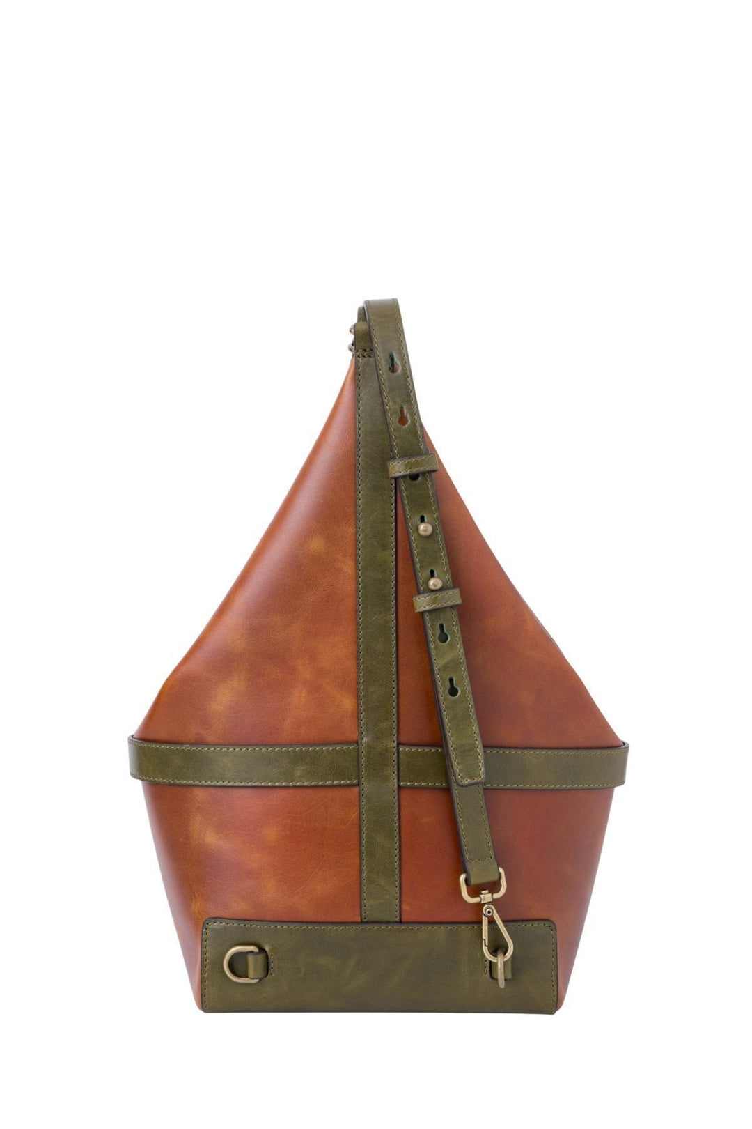 Helmbrook Sac à bandoulière unisexe en cuir véritable Claire