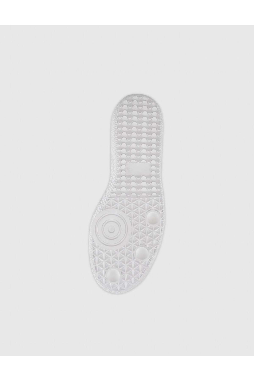 Cabani Shoes Baskets rétro à détails en bandes en cuir véritable blanc pour femme - Blanc
