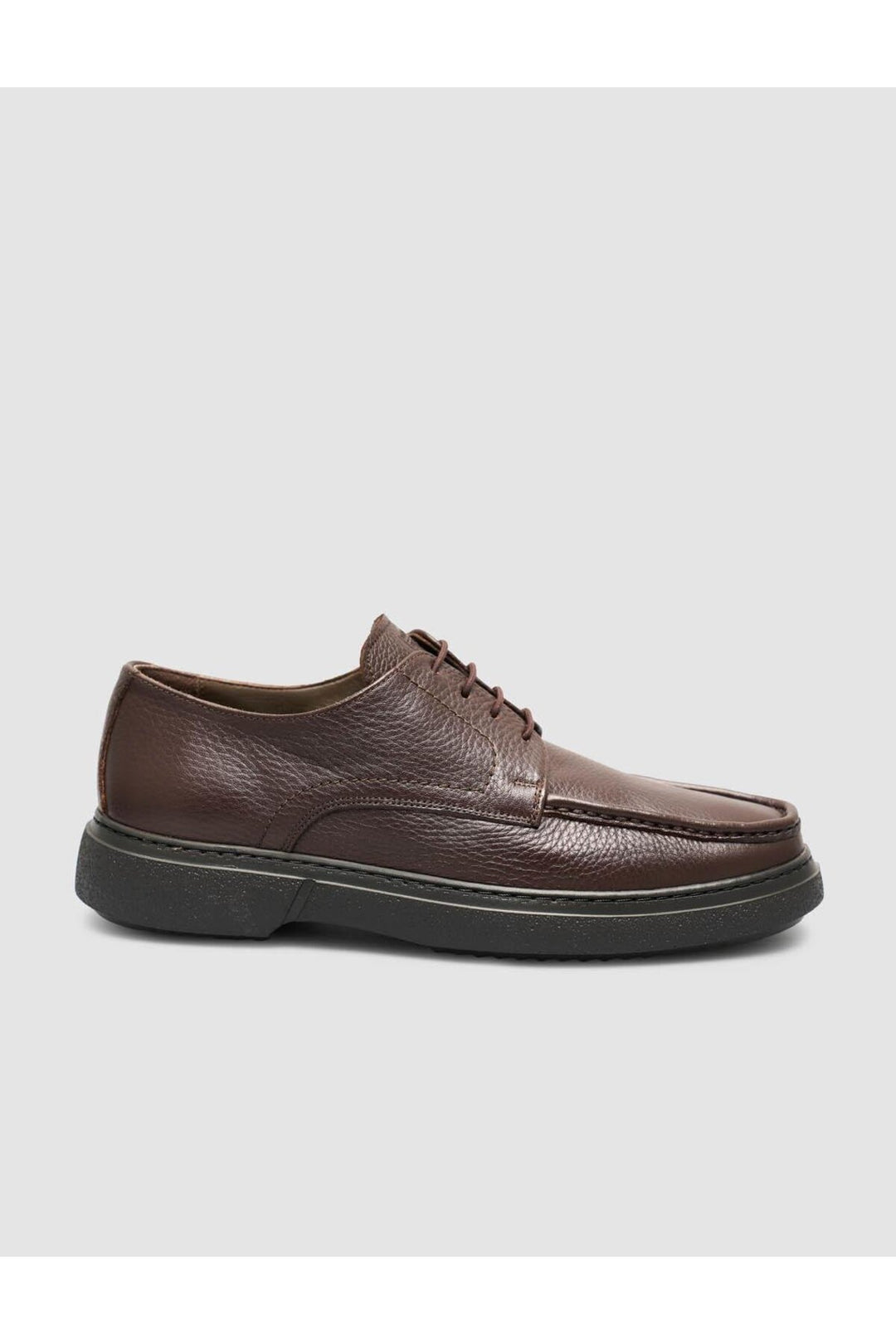 Cabani Shoes Chaussures décontractées pour hommes en cuir véritable marron d'hiver - Marron