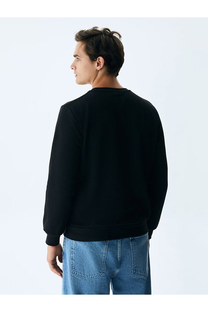 LTB Sweat noir à col rond