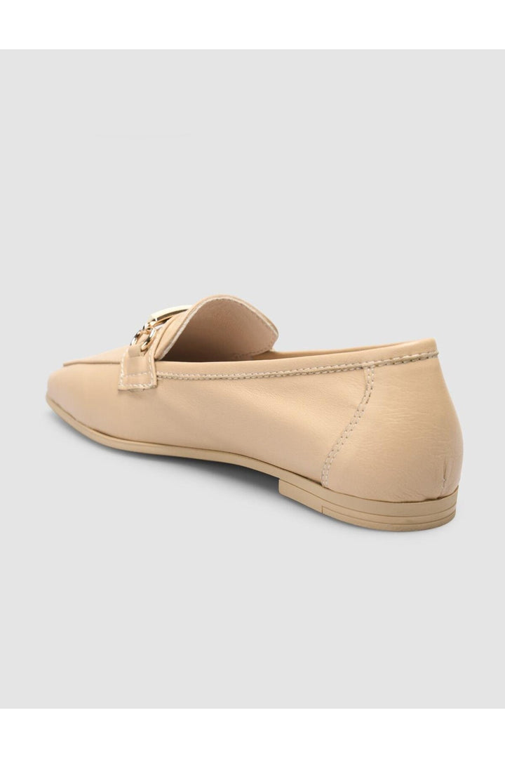 Cabani Shoes %100 Cuir véritable Mocassin femme Vison - Vison