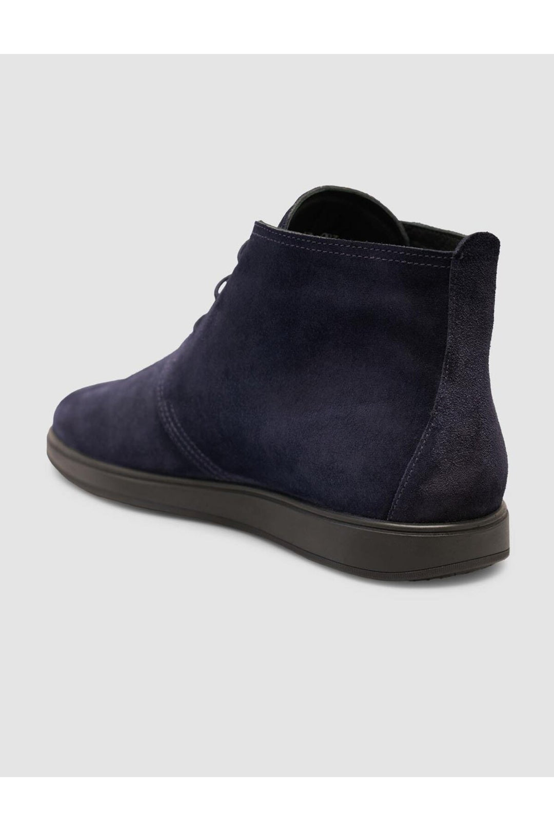 Cabani Shoes Bottines d'hiver pour hommes en cuir suédé véritable bleu marine à lacets. - Multicolore