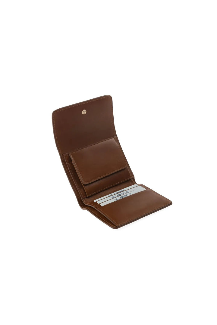 helmbrook Femme Cuir Véritable Grand Portefeuille Fermeture Éclair avec Couvercle Protégé RFID Eleanor Tan