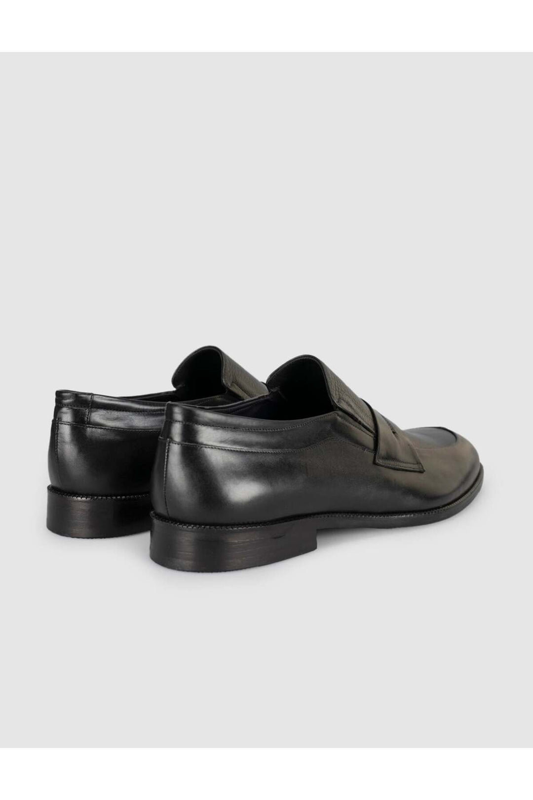 Cabani Shoes Chaussures classiques pour hommes en cuir noir premium - Multicolore