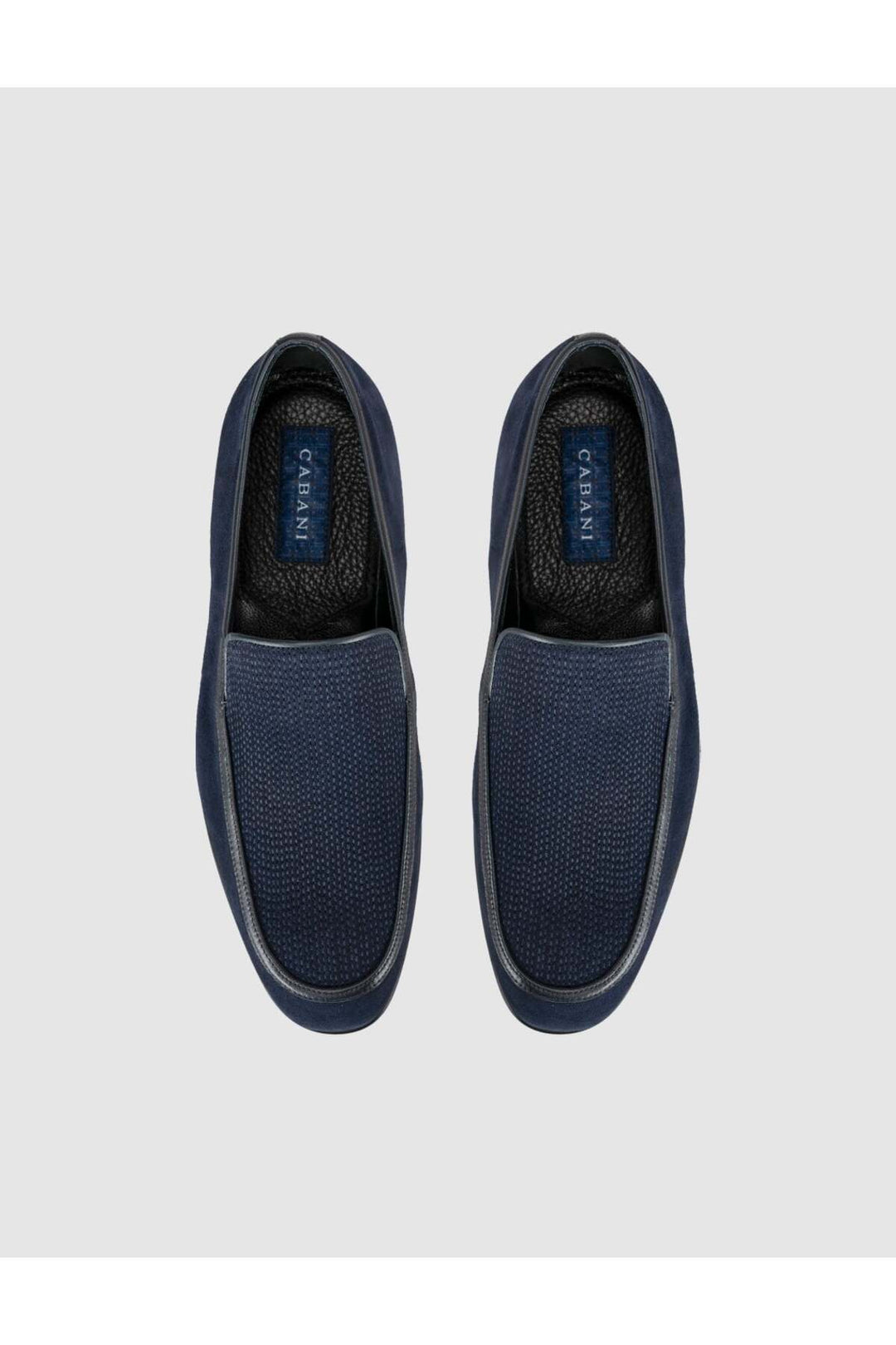 Cabani Shoes Loafer pour homme en cuir premium bleu marine - Bleu marine