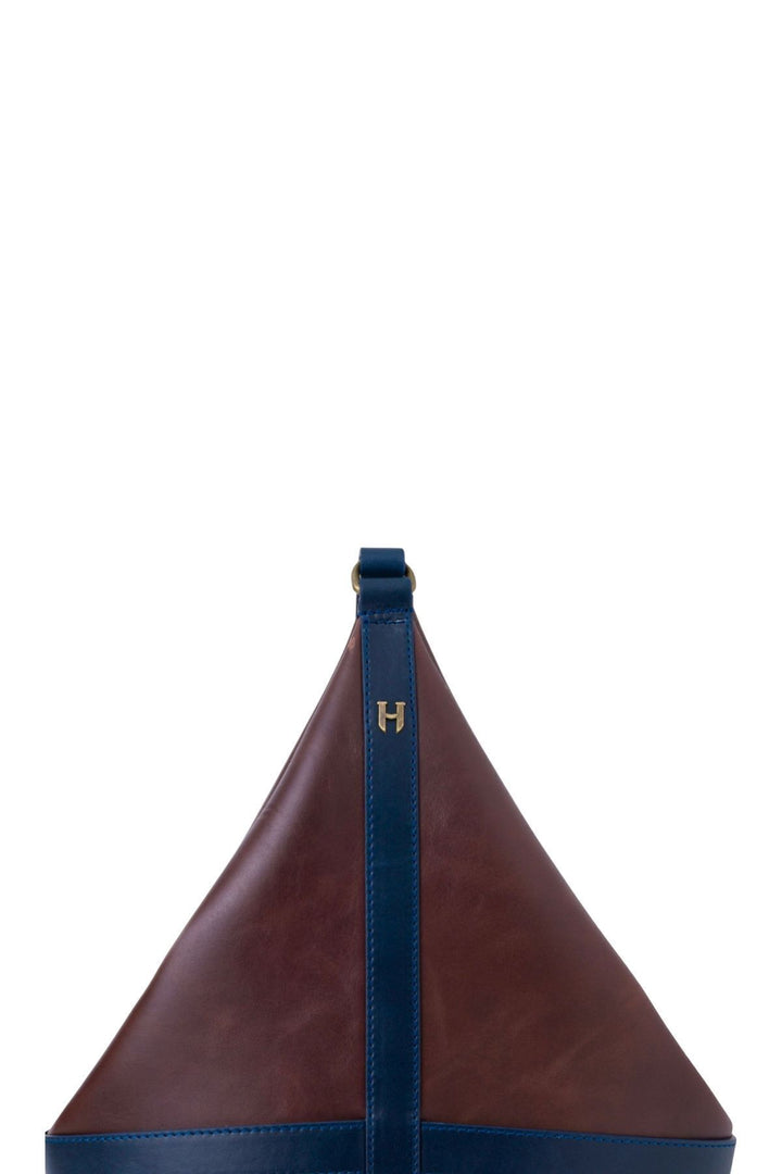helmbrook Sac à bandoulière unisexe en cuir véritable Claire