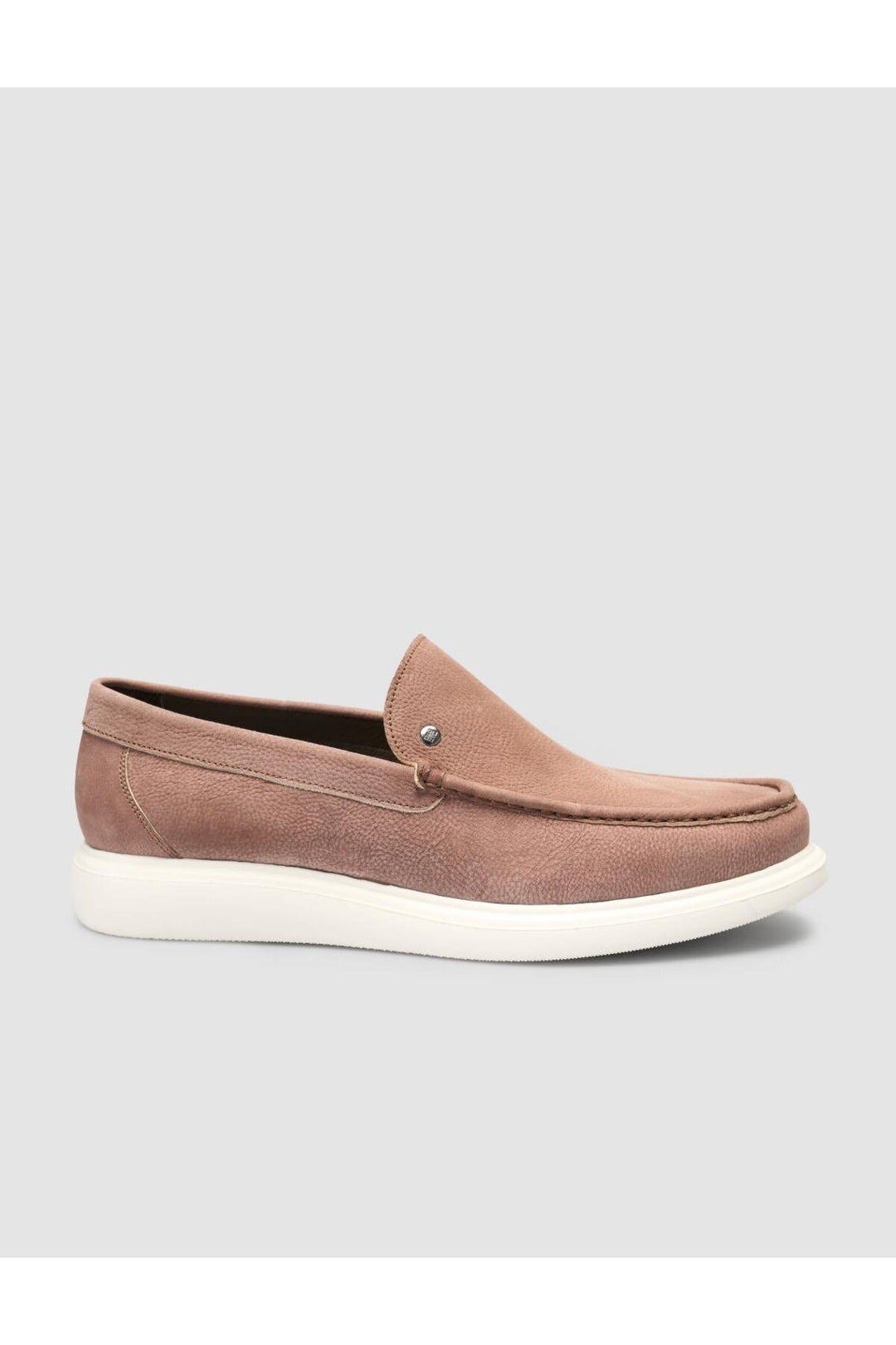 Cabani Shoes Mocassins pour hommes en nubuck tabac - Tabac