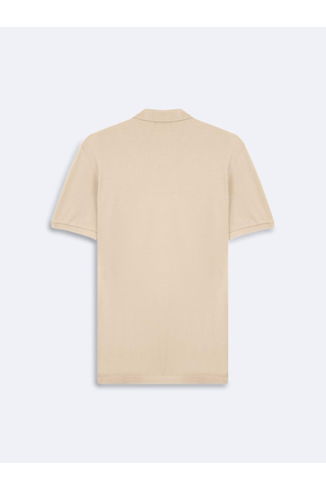 LTB T-shirt beige à col polo zippé - Beige