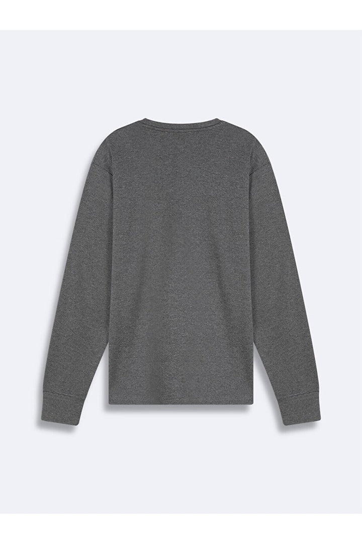LTB T-shirt à manches longues Zero Collar Anthracite