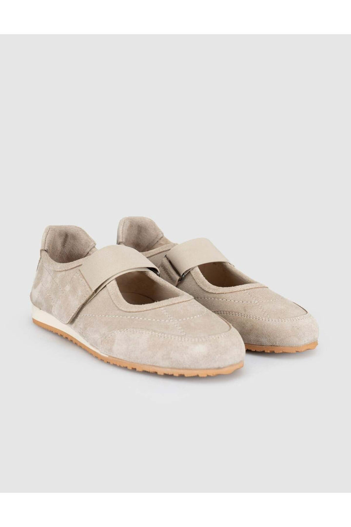 Cabani Shoes Melato Chaussures Ballerines Quotidiennes Femme en Cuir Véritable Beige - Multicolore