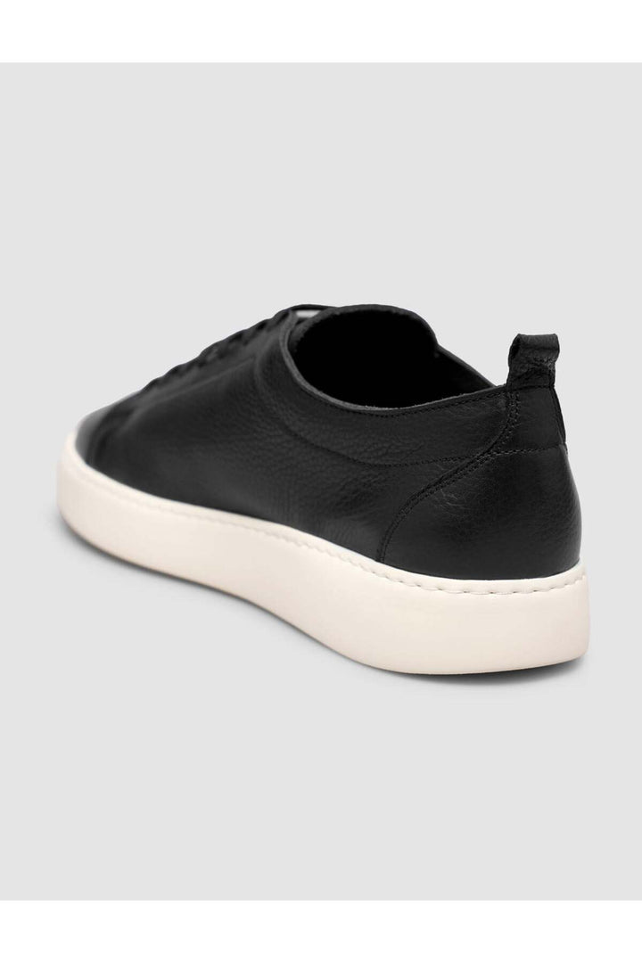 Cabani Shoes Sneaker minimal homme en cuir noir - Multicolore